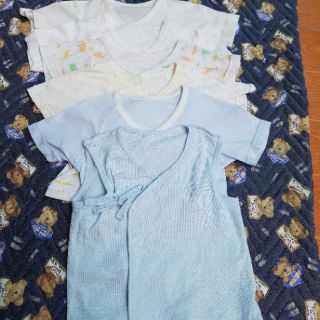 set Áo sơ sinh cột dây (14 áo)