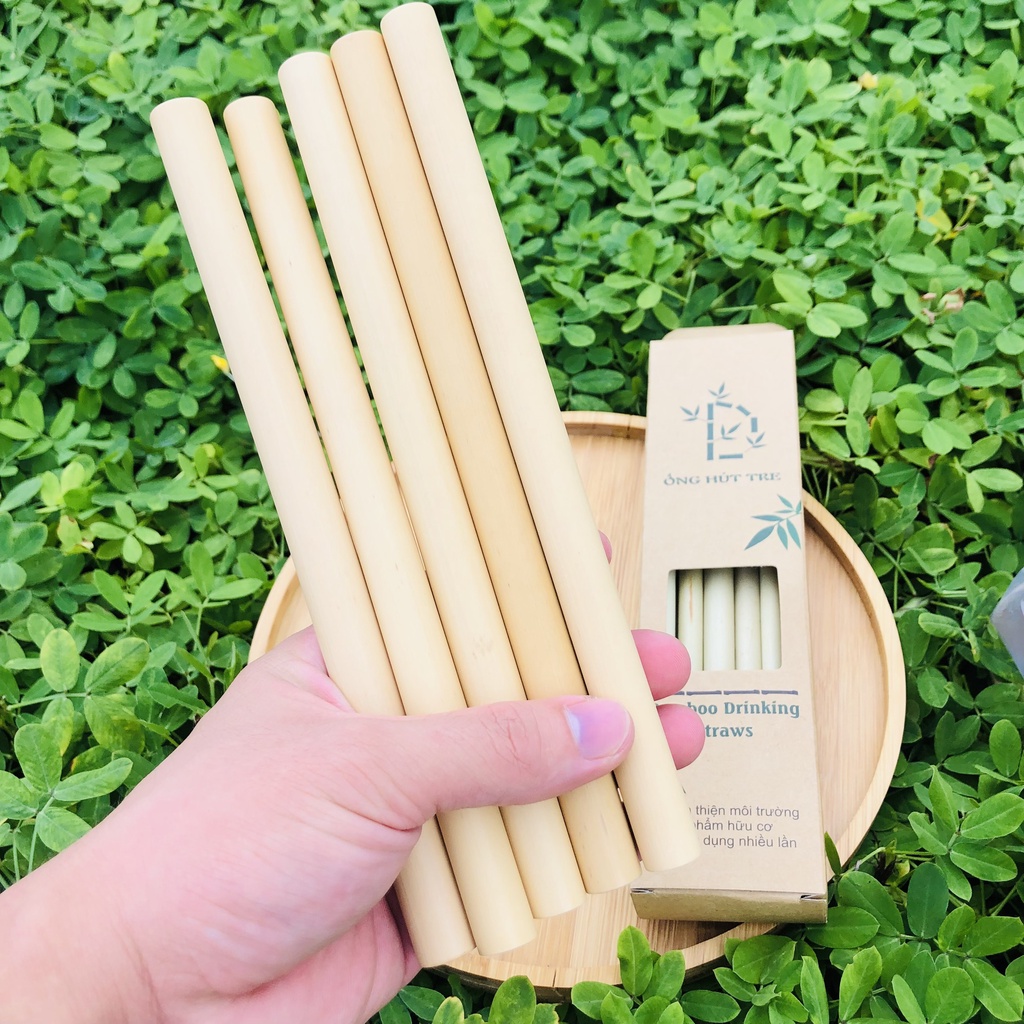 HỘP ỐNG HÚT TRE - TÁI SỬ DỤNG NHIỀU LẦN - Ống Hút Tre nhiều size, nhiều kích thước, ống hút sạch dùng trong gia đình