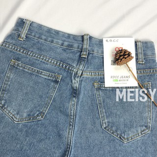 Quần jeans ống rộng phong cách basic Hàn Quốc ( Meisy)