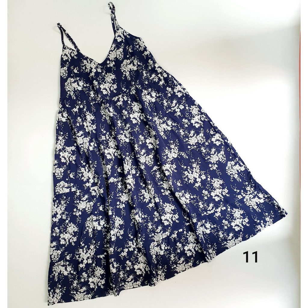 Váy ngủ Rita Shop 2 dây chất lanh Mai Ngô có họa tiết nữ tính dễ thương mùa hè dưới 60kg | BigBuy360 - bigbuy360.vn