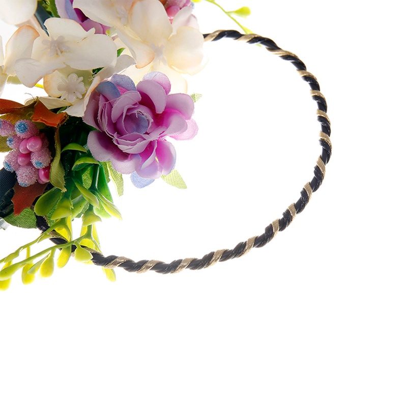 Băng Đô Tai Mèo Họa Tiết Hoa Hoạt Hình Dùng Hóa Trang Dự Tiệc