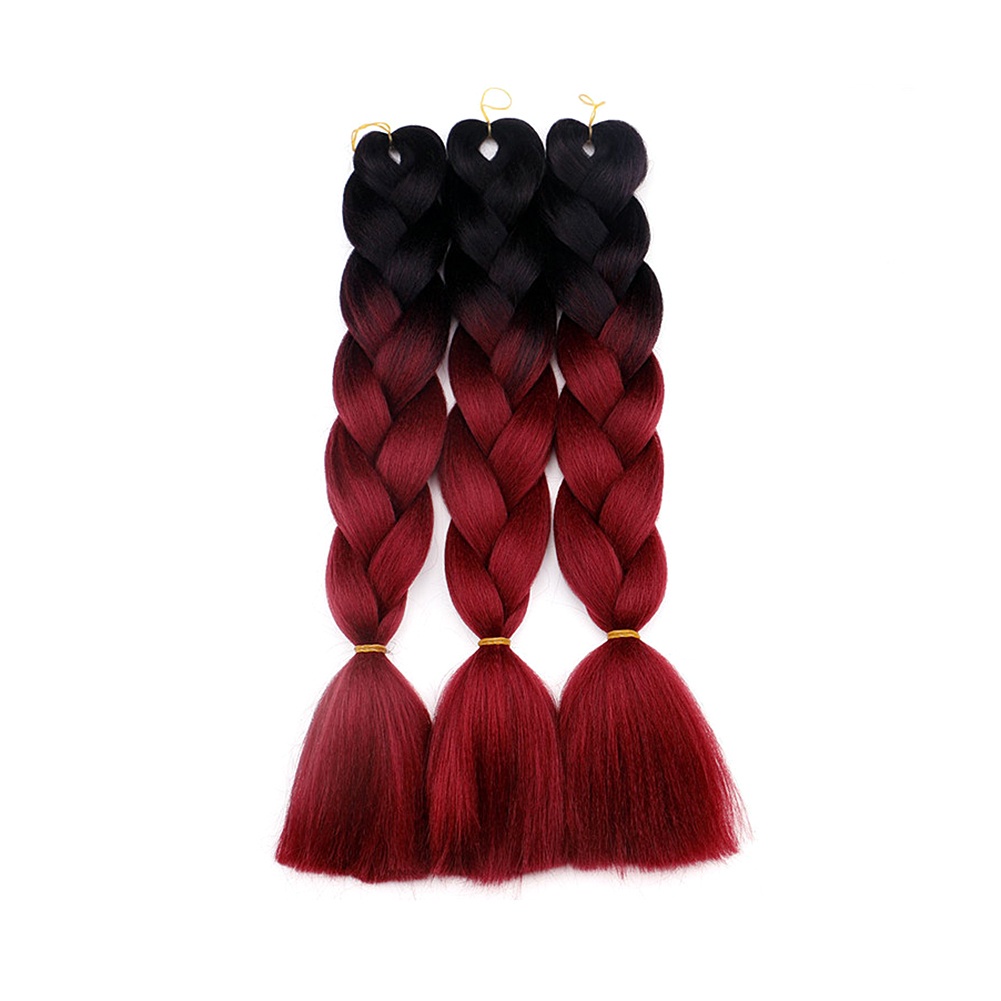 Bím Tóc Giả Bằng Sợi Tổng Hợp Dài 60Cm 100g Thời Trang