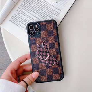 Ốp iphone hoạ tiết lv chó pug cao cấp full box