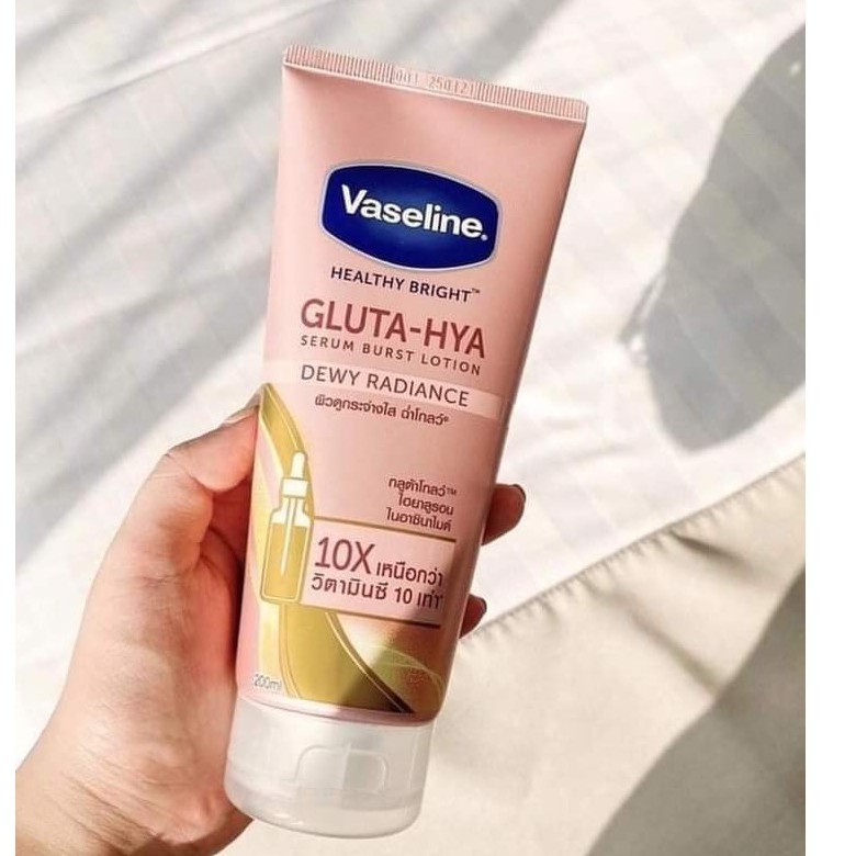 Kem Dưỡng Da Gluta-Hya Vaseline 10X 330ml Thái Lan