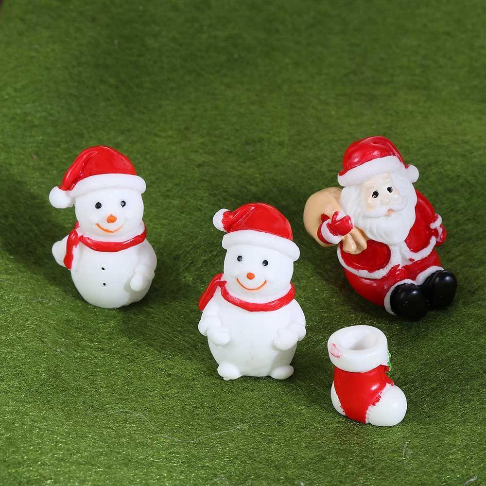 HARRIETT Mô Hình Cây Thông Giáng Sinh Mini Bằng Nhựa Dễ Thương Trang Trí Sân Vườn
