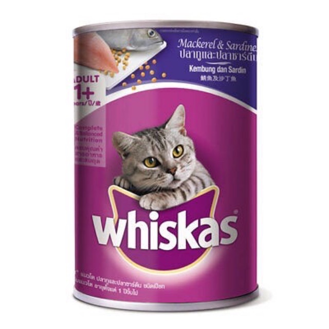 Pate whiskas lon 400gr