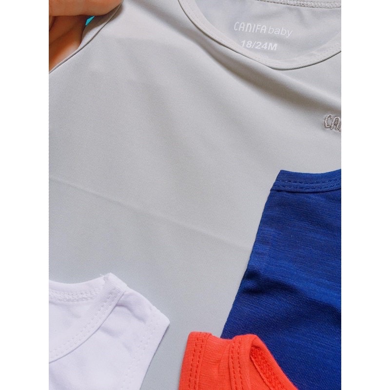 Áo ba lỗ bé trai, bé gái cotton 100% Canifa .