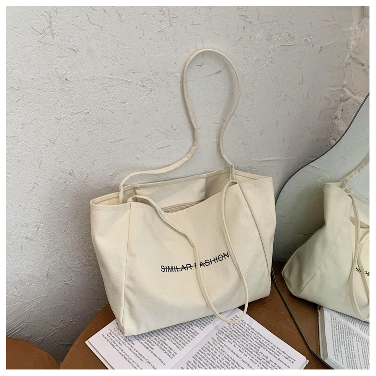 Túi xách IELGY vải canvas phong cách Hàn Quốc cho nữ