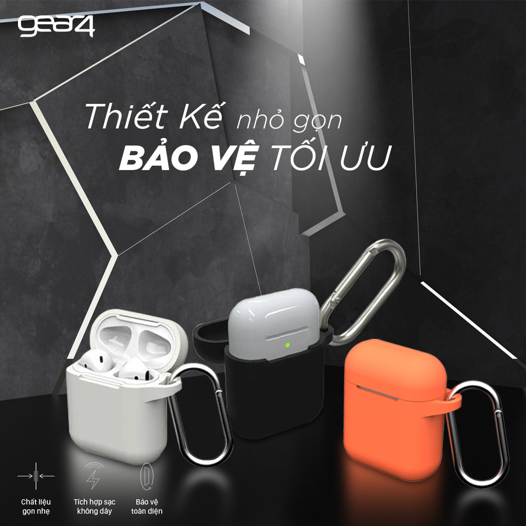 [Mã ELHACE giảm 4% đơn 300K] Bao bảo vệ và chống sốc Gear4 cho Airpod 1 &amp; 2