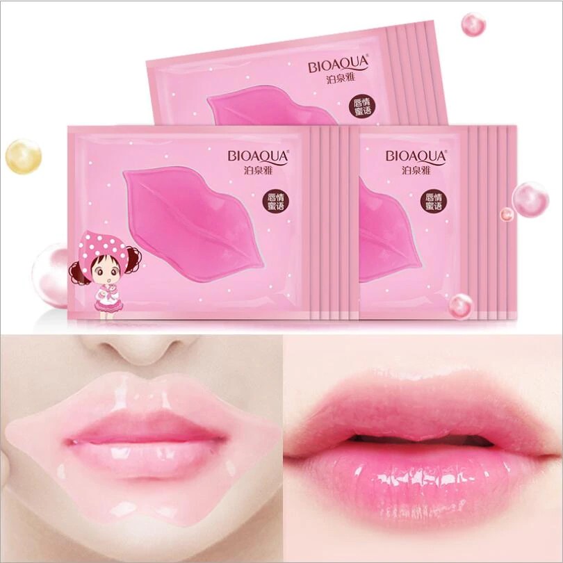 (hàng Mới Về) Mặt Nạ Môi Bioaqua 100% Collagen Nuôi Dưỡng Môi Hiệu Quả | BigBuy360 - bigbuy360.vn