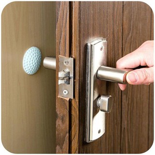 Bộ 10 miếng đệm cao su dày bảo vệ tay nắm cửa chống va chạm chống sốc