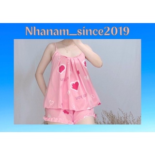 Đồ bộ nữ mặc nhà, đồ ngủ babydoll lụa.