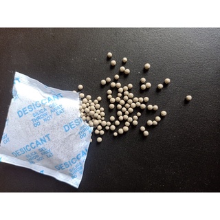 Bịch 1kg gói hút ẩm thực phẩm Clay loại 10 gram hút ẩm khô gà, khô bò, hạt điều,hàng ăn vặt bao bì vải không dệt