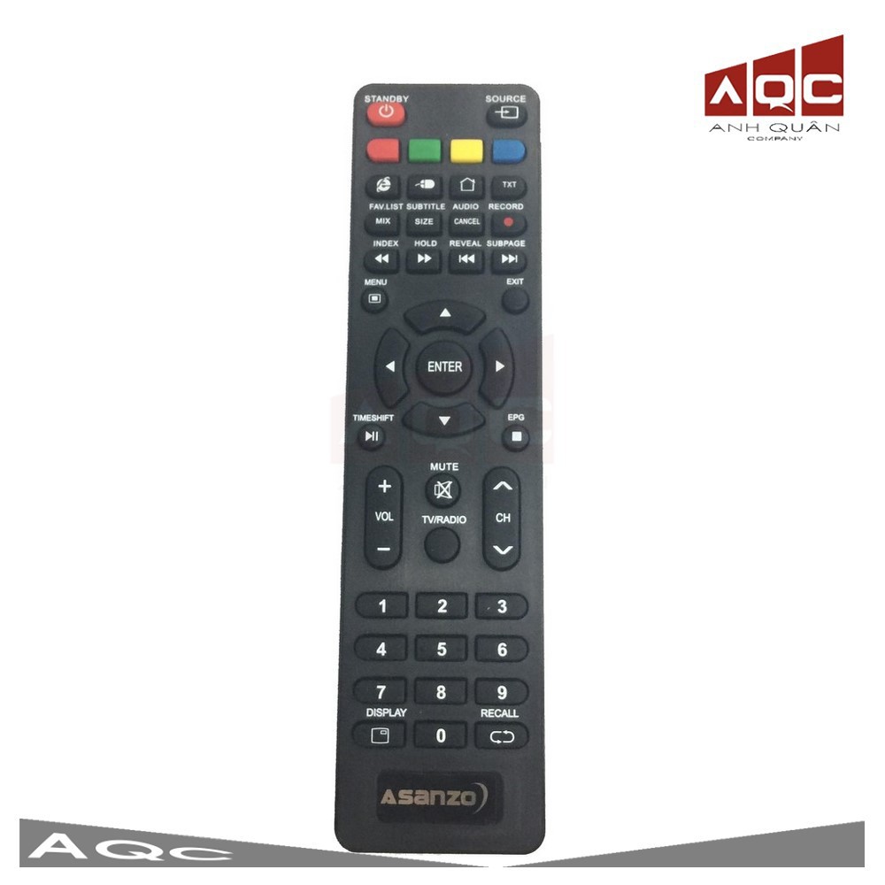 Điều Khiển TV ASANZO Smart Tivi Loại đẹp ASANZO