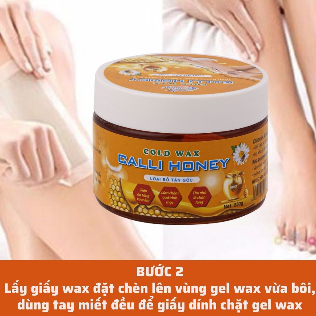 Wax lông + Mỡ trăn Triệt Lông Cany - Wax lông nách/ Tẩy lông tay chân/ Triệt lông vùng kín an toàn hiệu quả -CWL