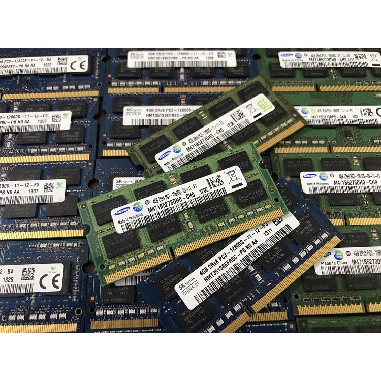 Ram Laptop Samsung Kington Hynix 4GB DDR3 1333MHz 1.5V Dùng Cho Máy Tính Xách Tay (Bảo Hành 36T 1 Đổi 1)