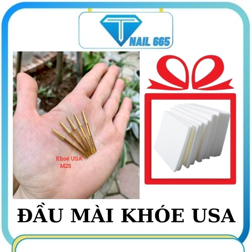 Đầu mài móng nail , Đầu mài phá gel phá bột mỹ sịn