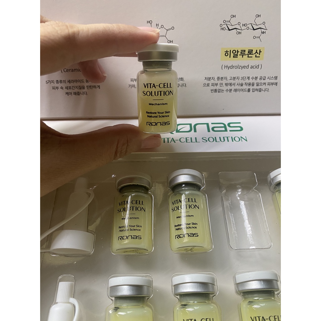 Tế Bào Gốc Ronas Vàng Hỗ Trợ Mờ Thâm, Trắng Da
