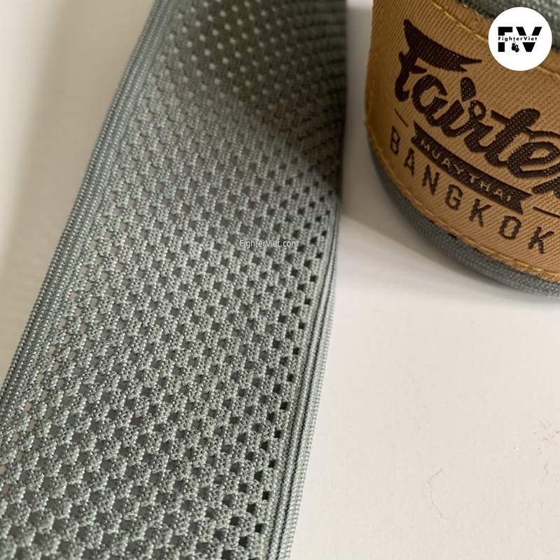 Băng Quấn Tay Elastic Handwraps Fairtex 4,5m Xám