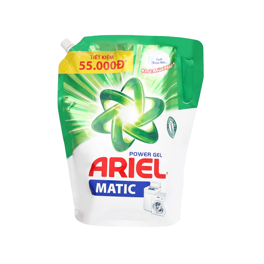 Nước Giặt Ariel Túi 2.3Kg và 2kg ( mẫu mới )