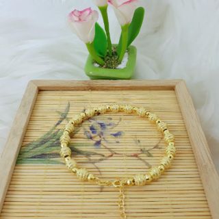 lắc tay bi bạc xi vàng