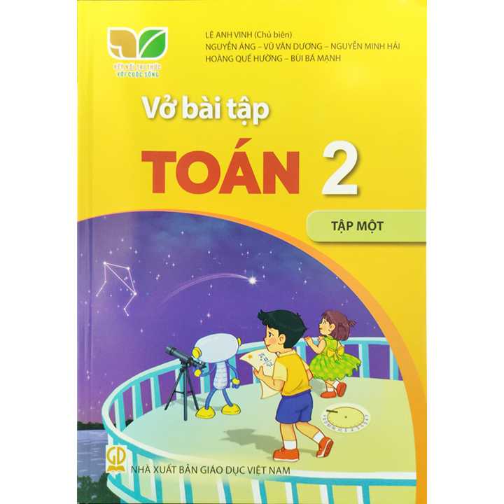 Sách Vở bài tập Toán 2 Tập 1 (KN) và Bài tập tuần Toán 2 Tập 2 (ND)