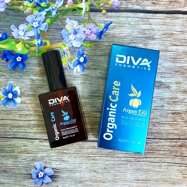 [#DIVA-Ý] Tinh dầu Argan Oil Organic Care Diva dưỡng bóng mượt tóc 50ml