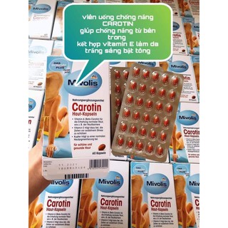 VIÊN CHỐNG NẮNG MIVOLIS ĐỨC 60V