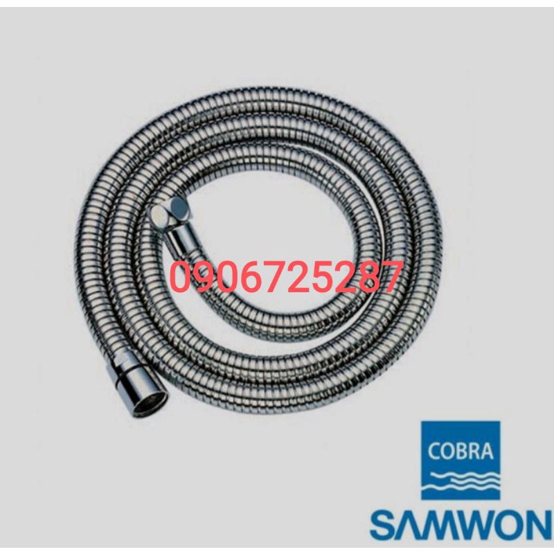 Dây sen tắm, dây xịt vệ sinh, dây dẫn nước nhập khẩu HQ chịu áp lực nước Samwon Cobra,Hàng chính hãng, chất lượng cao