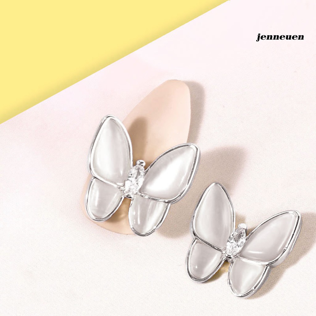 [Hàng mới về] Bộ 2 hạt cườm bươm bướm đính đá lấp lánh trang trí móng tay nghệ thuật