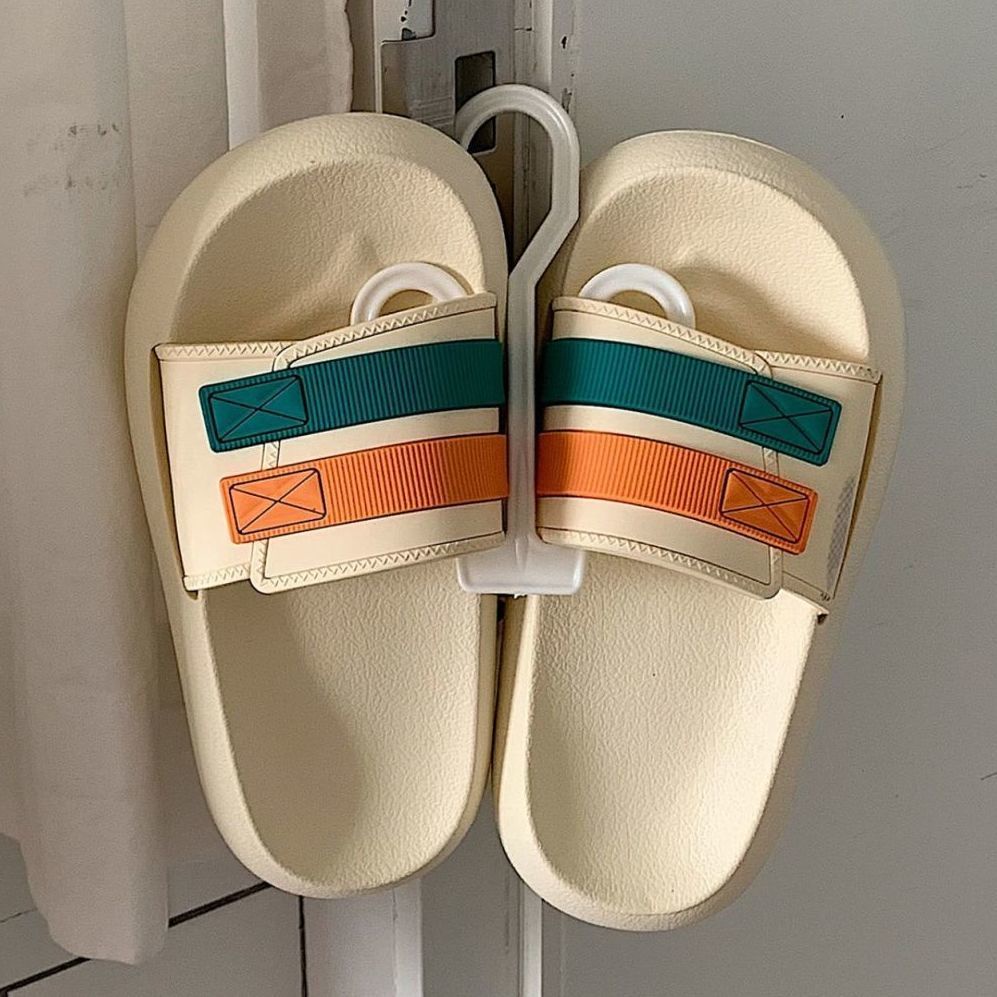 Đôi dép quai ngang chống trượt khử mùi hôi phong cách Hàn Quốc thời trang mùa hè cho nữ