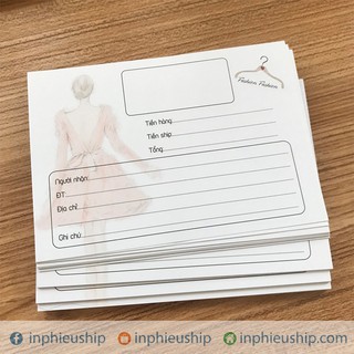 Phiếu ship, phiếu giao hàng in sẵn (MS: 40)