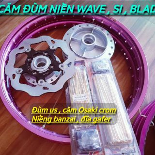 Căm đùm niềng căm chỉ xe wave sirius blade future