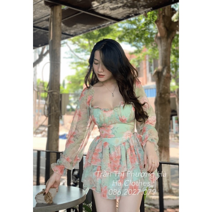 ĐẦM VOAN MOCKING LƯNG CỰC SEXY UP tnm shop