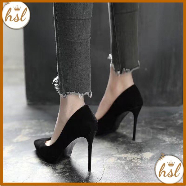 Giày cao gót Cực Chất cực đẹp Siêu Tiện Dụng giá rẻ Cổ điển 9cm