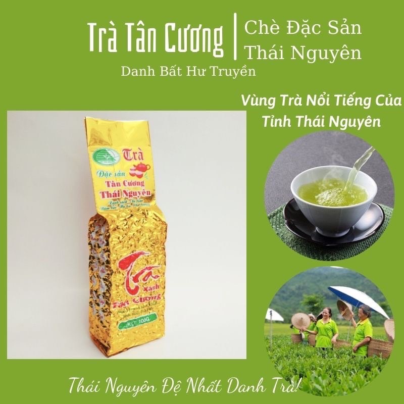 Trà bắc tân cương Thái Nguyên 100g đậm vị trà bắc thơm ngon