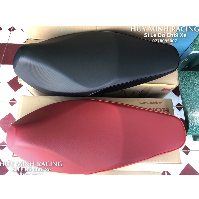 Yên xe wave 125i  2 mau đo va den