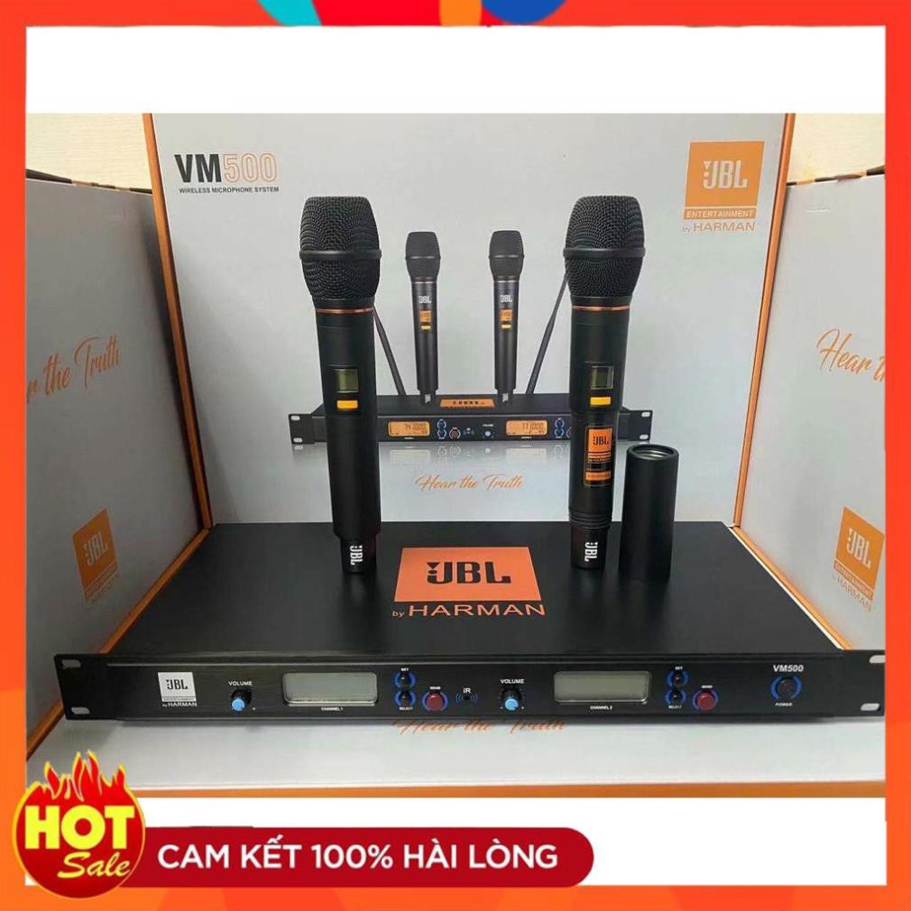 [Hàng Xịn]Micro không dây JBL VM500 có TỰ NGẮT và CẢM BIẾN GIA TỐC