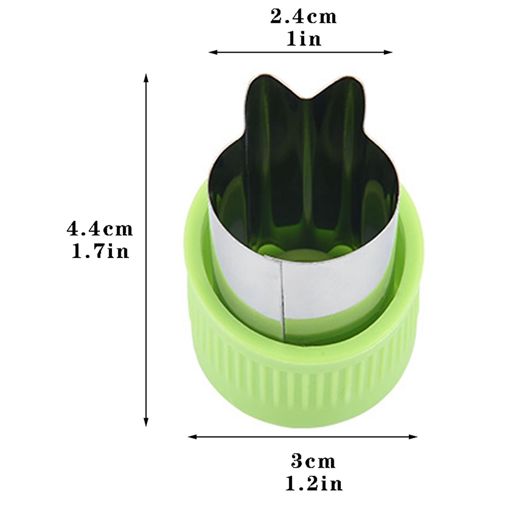Set 3 Khuôn Cắt Bánh Quy Tạo Hình Bánh Mì Sandwich Bằng Thép Không Gỉ Tiện Dụng