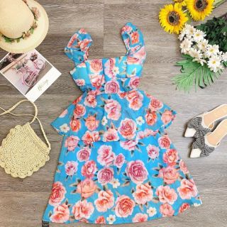 Váy nhung body hở lưng