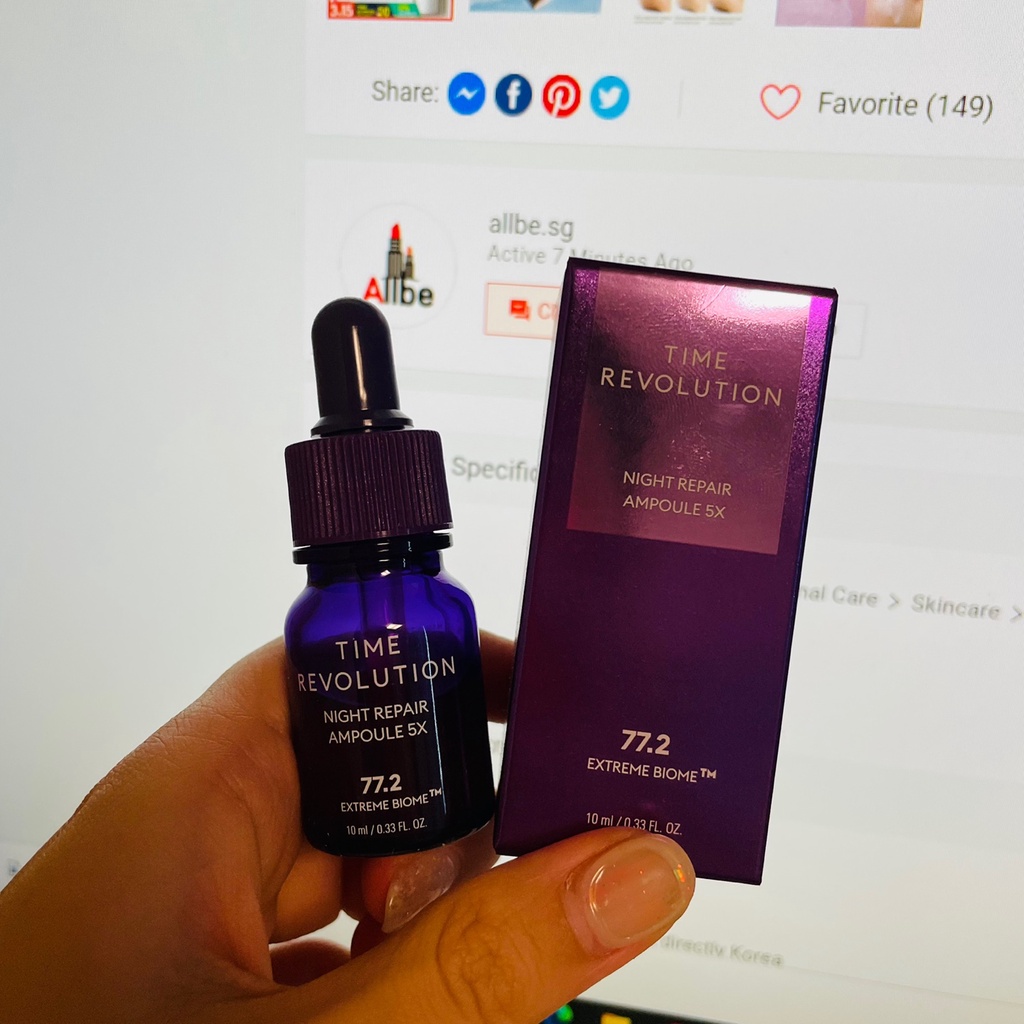 Kem Dưỡng Da Ban Đêm missha 5x 10ml  / 50ml