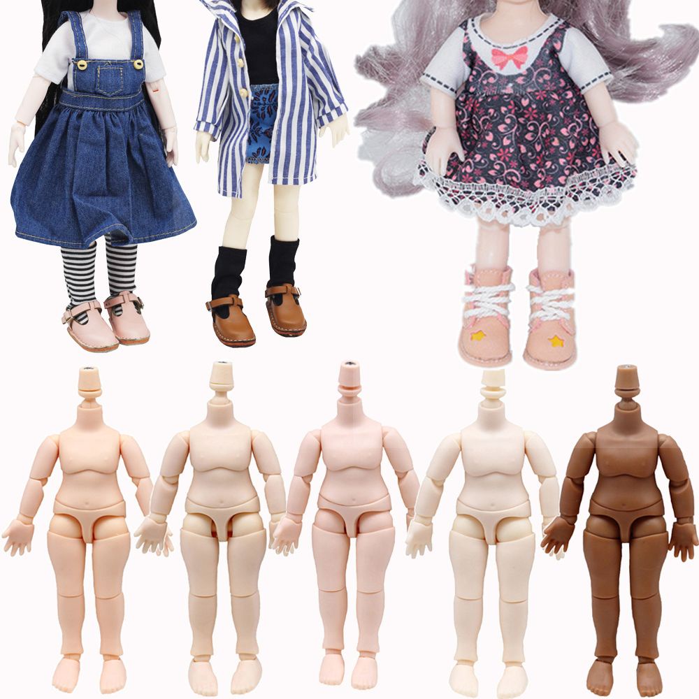 Búp bê đầu cầu 11cm có khớp chuyển động 1/12 thích hợp làm quà tặng