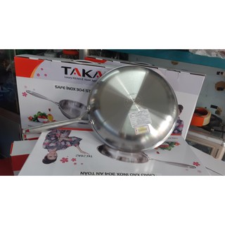 CHẢO XÀO INOX TAKA TKC28A2