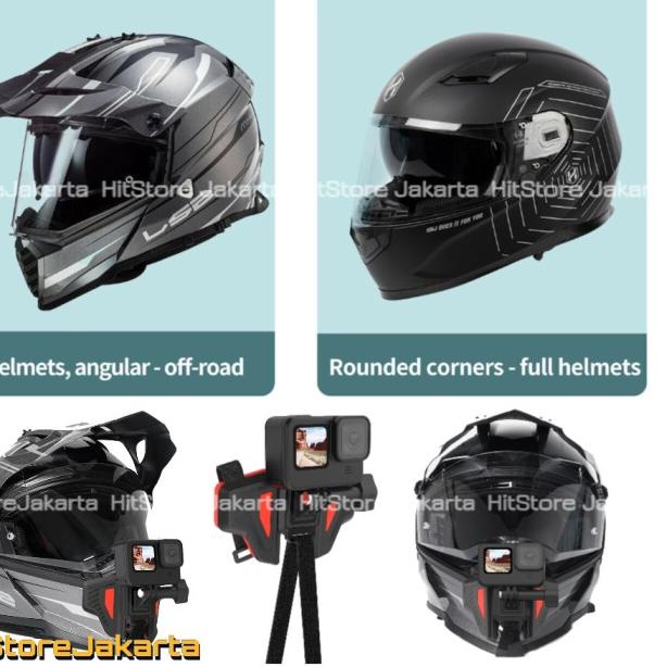 TELESIN ♠ Giá Đỡ Gắn Mũ Bảo Hiểm Cho Máy Ảnh GoPro ➬ | BigBuy360 - bigbuy360.vn