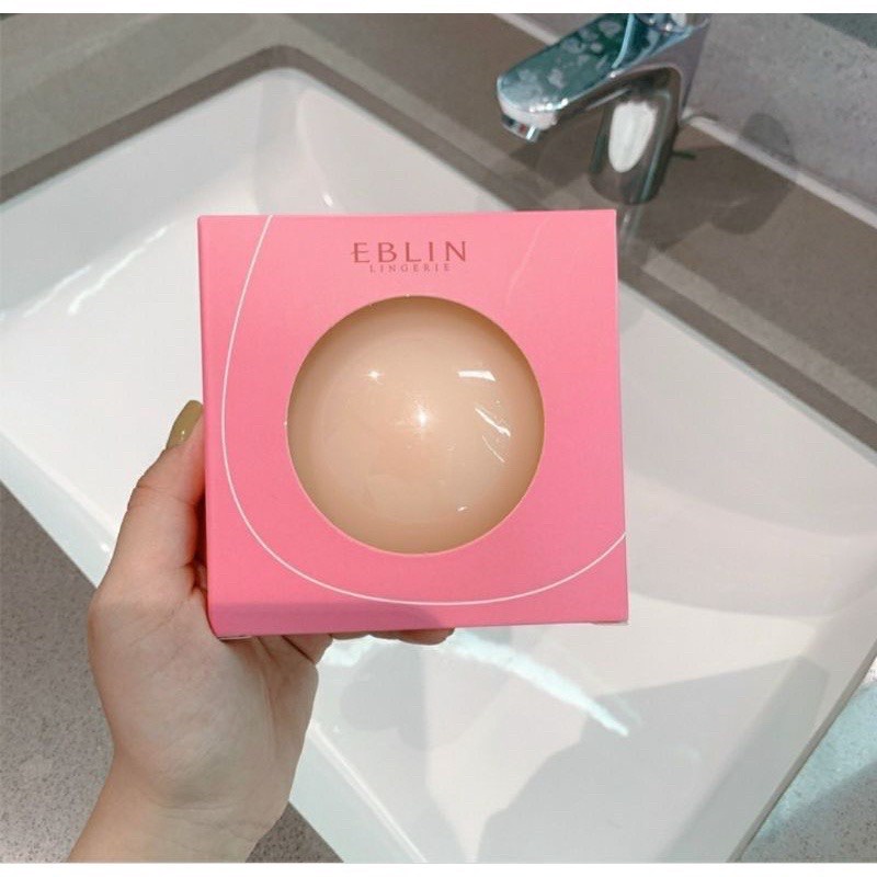 Miếng Dán Ngực Silicon Nhiệt Tự Thân EBLIN Dán Ti Siêu Mỏng Ôm Khít