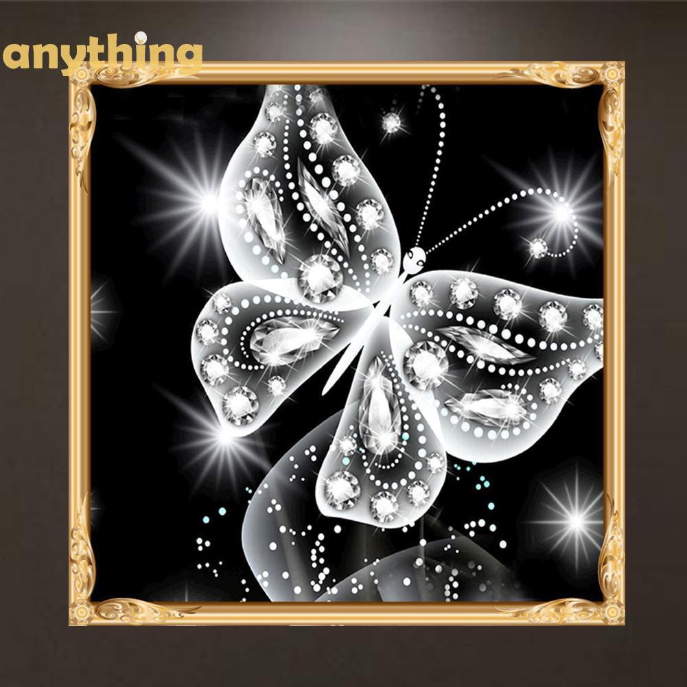 Rayapainting  5D Rhinestones Butterfly Painting Diamond DIY Cross Stitch Kit