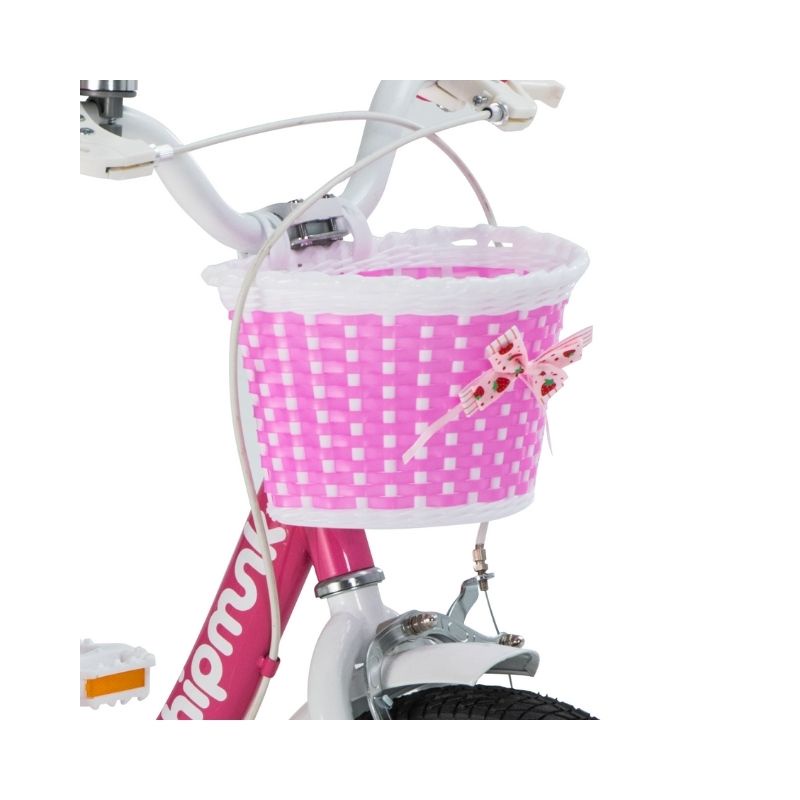 Xe Đạp Trẻ Em Chipmunk Darling RoyalBaby Size 12&quot; Màu Hồng Cho Bé Từ 2-4 Tuổi CM12-6-PINK
