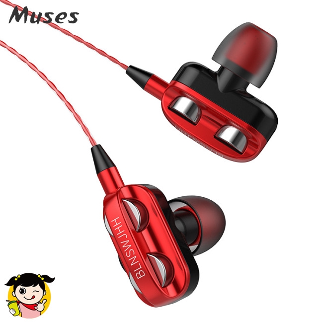 Tai Nghe Nhét Tai Jack 3.5mm Âm Thanh Hifi Sống Động