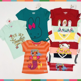 Áo thun cho bé gái, áo phông bé gái chất cotton mềm mát, size 5 - 14 tuổi - SAUKIDS