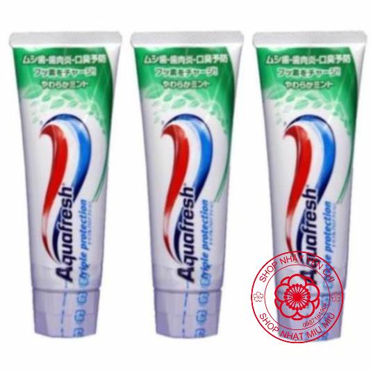 Kem đánh răng aquafresh nhật tuýp 140G